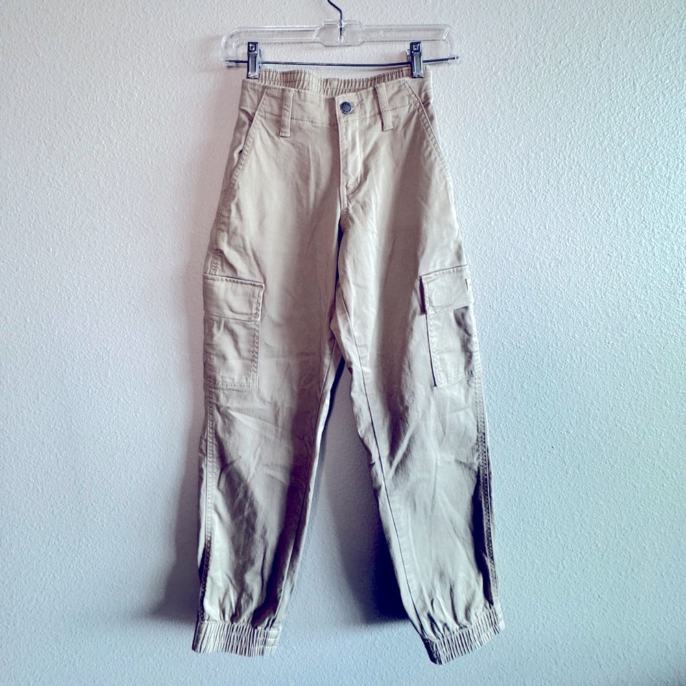 Women's High Rise Fit Cargo Jogger Pants